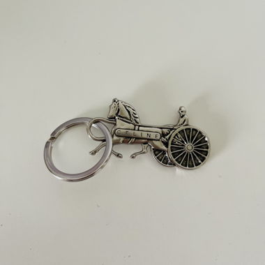 Vintage Celine Horse Keychain