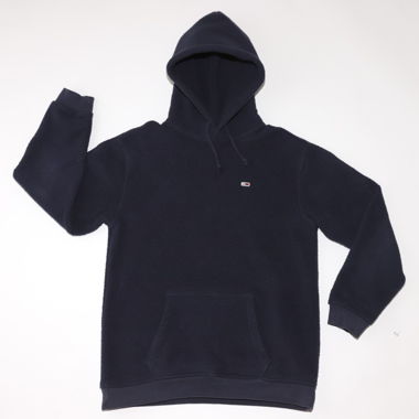 TOMMY HILFIGER cozy fleeze HOODIE blau