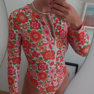 Flower Print Springsuit 