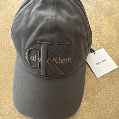 Casquette Calvin Klein vert thym