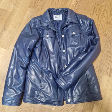 blaue Jacke 176