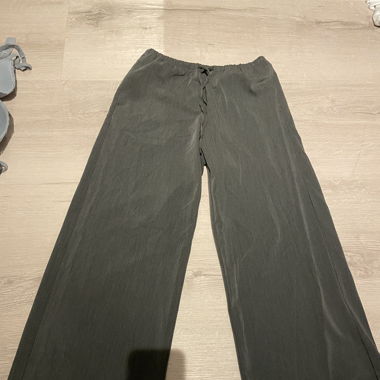 graue anzugshose lowwaist baggy