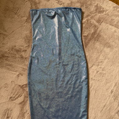 Kleid blau
