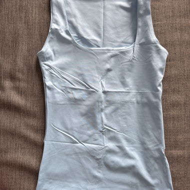 Débardeur Zara bleu clair