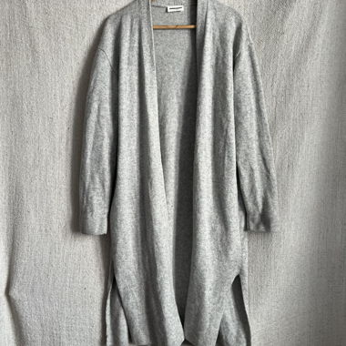 ARMEDANGELS langer grauer Cardigan S