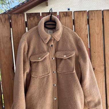 Kuscheljacke karamellfarbe