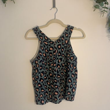 Leopard Print Tank Top