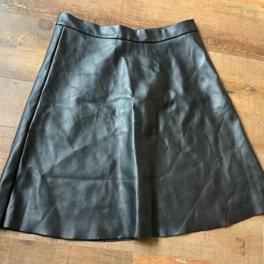 Kiomi Leather Skirt