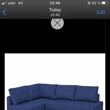 Eckbettsofa mit extra Raum