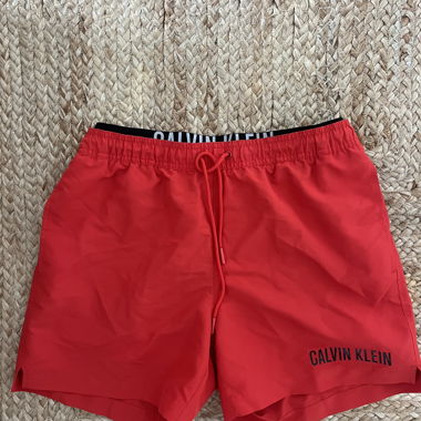Costume da bagno rosso Calvin Klein