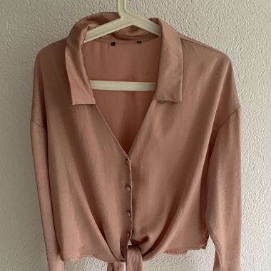 Bindebluse altrosa