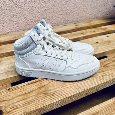 adidas Hoops High-Top Sneaker weiss - Gr. 37 1/3