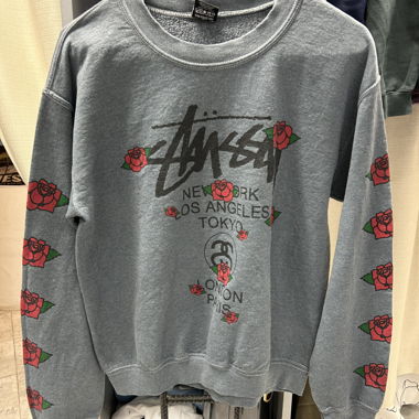 Felpa Stussy grigia taglia S