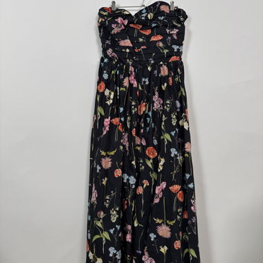 Abito lungo H&M senza spalline floreale