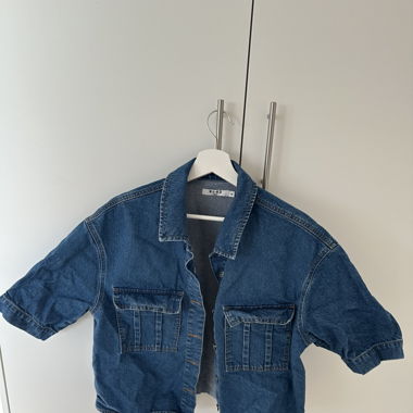 Veste courtes manches en jean NA-KD