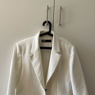 Oversize Blazer Weiss 