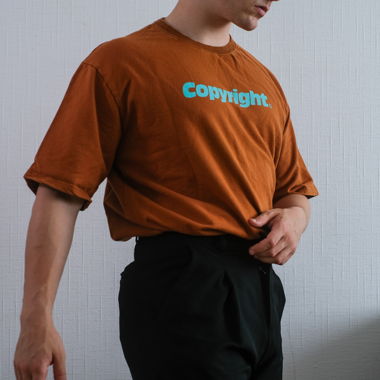 Heavyweight Orange T-Shirt