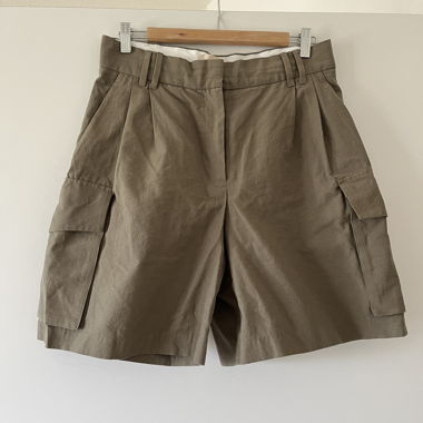 Khaki Cargo Shorts