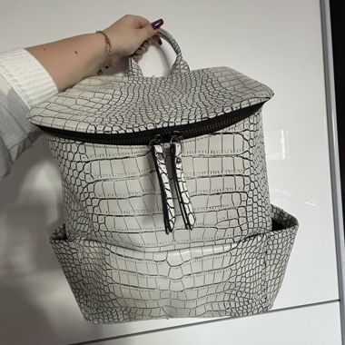 Sac à dos blanc 