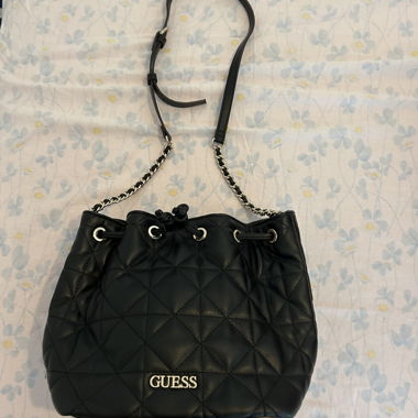 Guess Black Bucket Bag