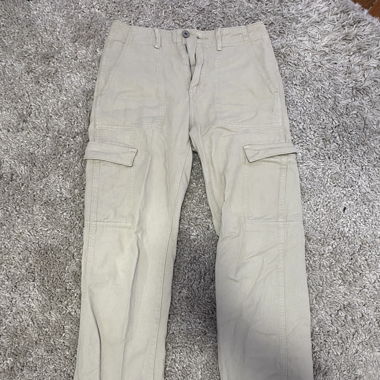 Jean cargo pull&bear 34 beige