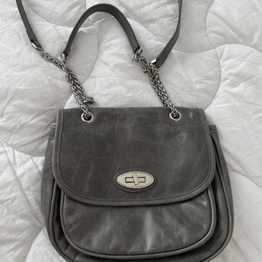 Borsa Lancaster grigio effetto vissuto – molto di tendenza 