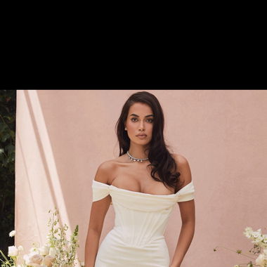 House of CB wedding dress 