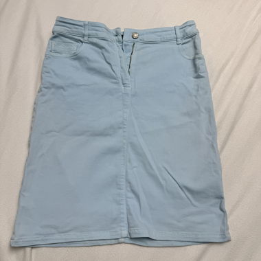 Jupe bleu clair