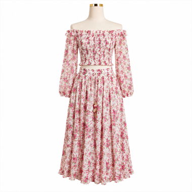 Beautiful floral Zara two-piece set