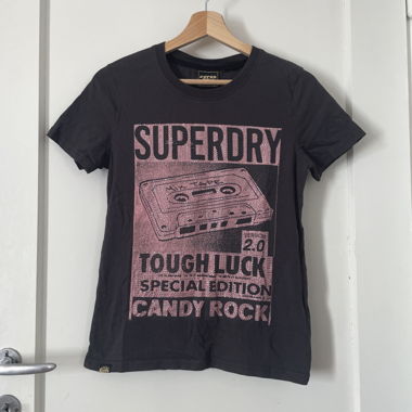 Superdry rhinestone shirt