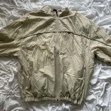 Giacca antivento Nike beige