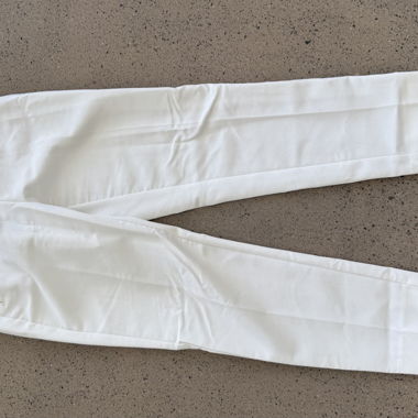 Pantalon Business Zara, blanc, S