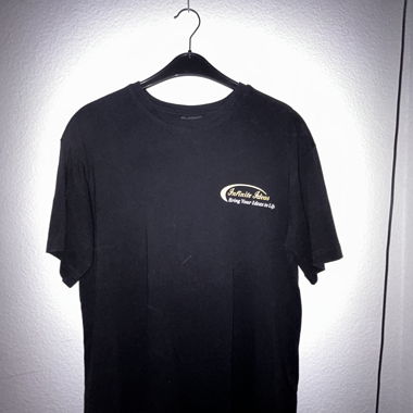 Schwarzes Grafik T Shirt 