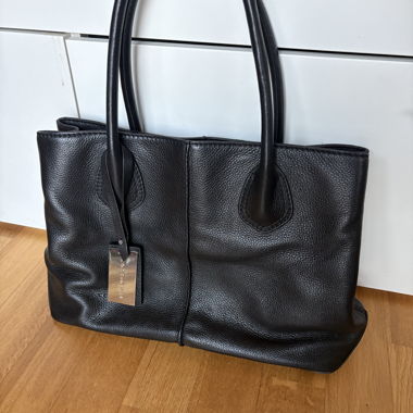 Borsa in pelle vera