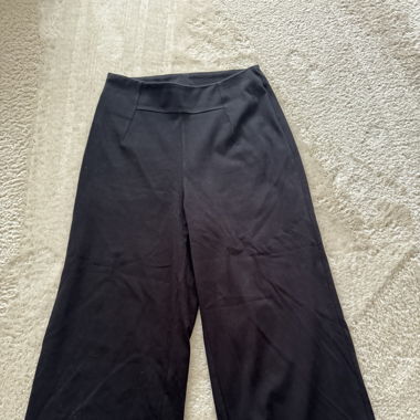Schwarze Stoffhose 7/8