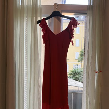 2 vestiti eleganti rossi 