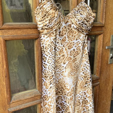 Abito in raso Leo