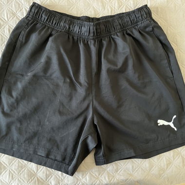 Black Puma Shorts