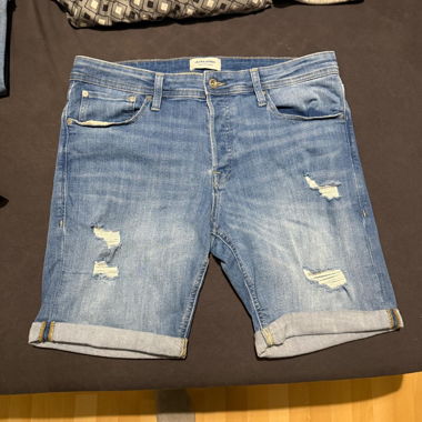 Jack & Jones Jeansshorts blau Gr. L