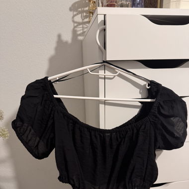 H&m crop bluse 