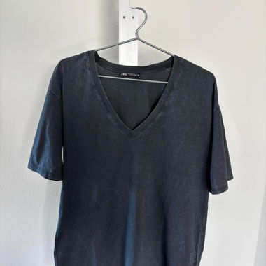 ZARA Dark Blue Oversized T-Shirt