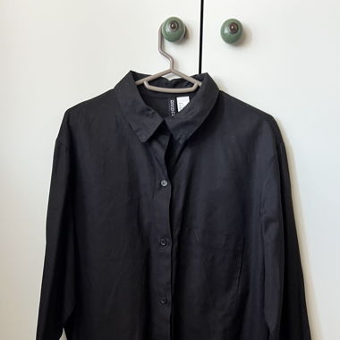 Camicia lino/cotone