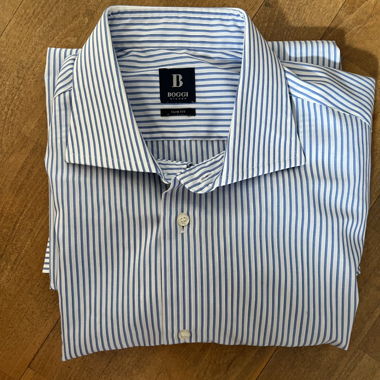 Camicia rigata Boggi Milano