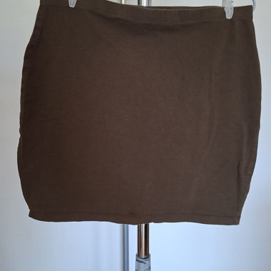 Atmosphere Olive mini skirt