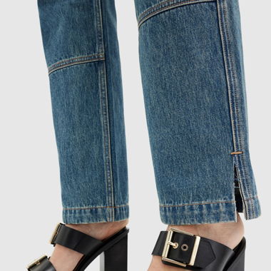 Camille - Heeled Mules - black