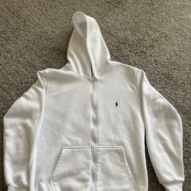 Ralph lauren Zipper Weiss