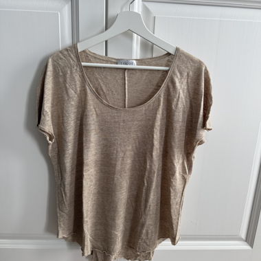Chemise en lin tricot
