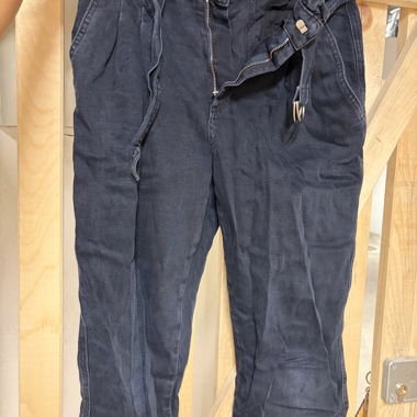Pantaloni chino blu navy CLAUDIE PIERLOT T34