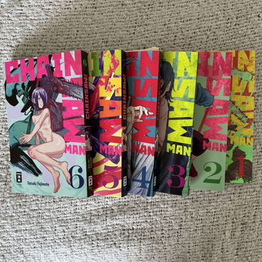 Chainsaw Man Manga Books