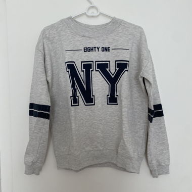 Sweat Pull&Bear grau meliert NY